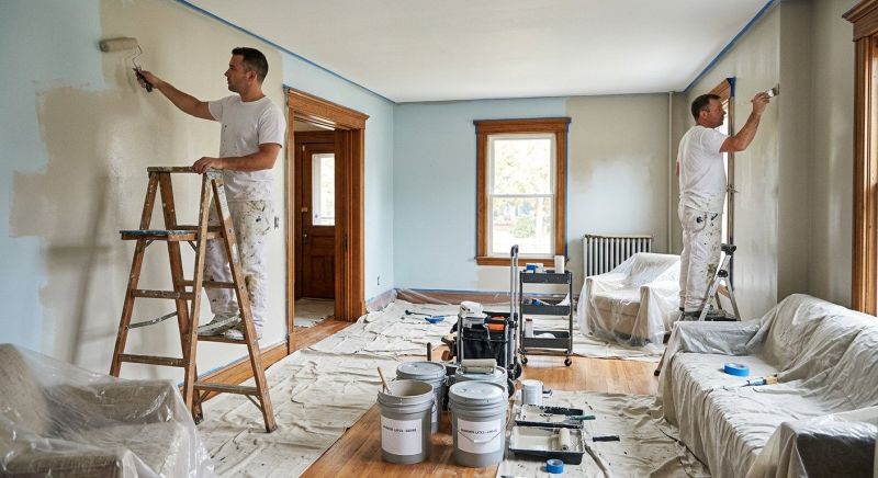 Building Interior Painting in Waco, TX