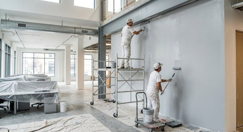 Commercial Ceiling Painting in Longmont, CO