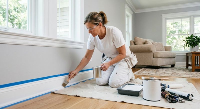 Loft Painting in Waco, TX