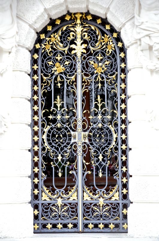 Elegant Wrought Iron Doors